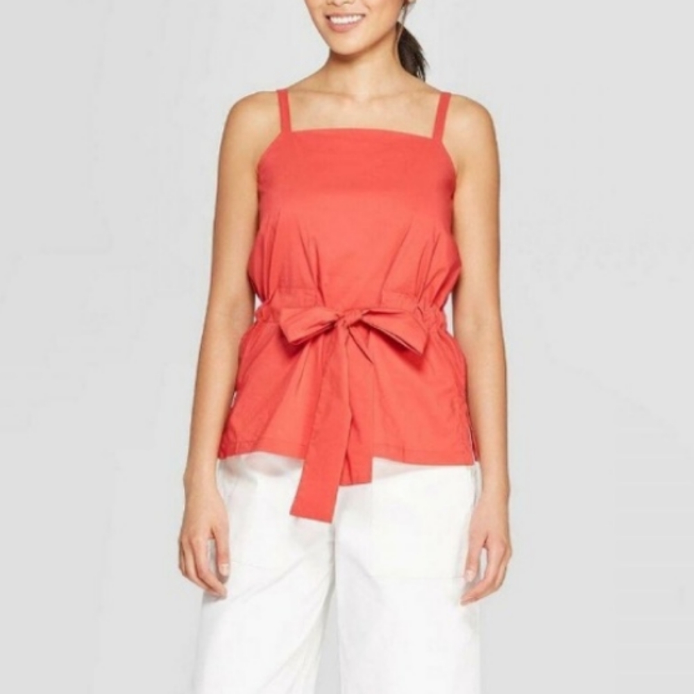 NWT Hot Pink Cinched Top by Prologue
